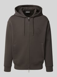 Sweatjacke mit Zweiwege-Reißverschluss von Emporio Armani - 17