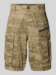 Relaxed Fit Cargoshorts mit Eingrifftaschen Modell 'Rovic' von G-Star Raw Beige - 21