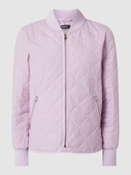 Kurtka pikowana ze stójką  od Esprit Collection Fioletowy - 31