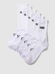 Socken mit Label-Print im 6er-Pack von Puma Weiß - 43