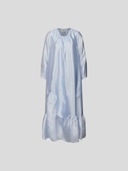 Midikleid mit grafischem Allover-Muster von BAUM & PFERDGARTEN Blau - 26