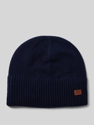 Beanie mit Label-Applikation Modell 'LACKE' von Barts Blau - 26