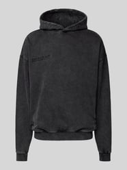 Hoodie mit Label-Stitching Modell 'Amiran' von ELIAS RUMELIS Grau - 42