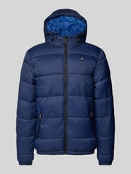 Steppjacke mit Kapuze von Blend Blau - 11