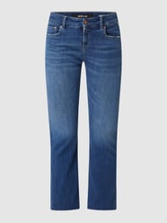 Korte flared jeans met modal, model 'Faaby' van Replay Blauw - 27