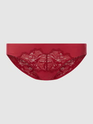 Slip aus floraler Spitze  von Calvin Klein Underwear Bordeaux - 34