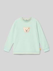 Regular fit sweatshirt met Gestikt logo van Steiff - 7