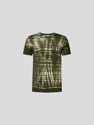 T-Shirt im Batik-Look von Officine Générale Grün - 2