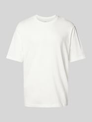 T-Shirt mit Label-Detail von ARMANI EXCHANGE Weiß - 8