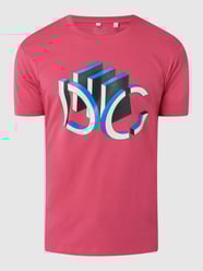 Regular Fit T-Shirt mit Print  von edc By Esprit Rosa - 14