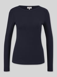 Slim fit shirt met lange mouwen van puur katoen van s.Oliver RED LABEL - 47