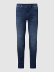 Slim Tapered Fit Jeans mit Stretch-Anteil Modell 'Mickym' von Replay Blau / Türkis - 30