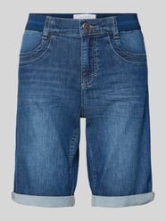 Korte jeans met omslag en elastische band van ANGELS - 48