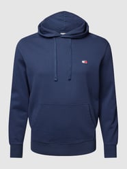 Bluza PLUS SIZE z kapturem i kieszenią kangurką od Tommy Jeans Plus Niebieski - 3