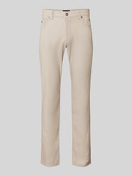 Regular fit jeans in 5-pocketmodel model 'CORDOBA' van bugatti Beige - 39
