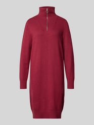 Knielanges Kleid aus reiner Viskose in Strick-Optik von Christian Berg Woman - 27