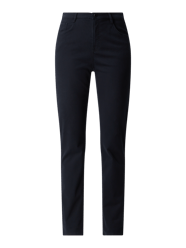 Spodnie o kroju slim fit z dodatkiem modalu model 'Mary' od Brax - 35