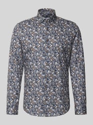 Slim Fit Businesshemd aus reiner Baumwolle Modell 'New Kent' von Seidensticker - 42