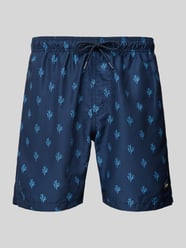 Regular Fit Badehose mit Label-Patch Modell 'Mike' von Shiwi - 35