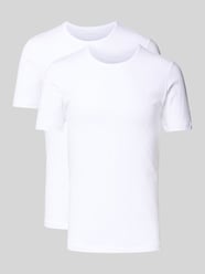 T-shirt met stretch in set van 2 stuks van SCHIESSER - 17