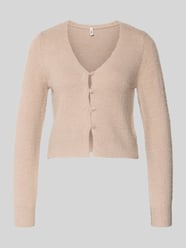 Slim Fit Strickjacke mit einreihige Knopfleiste Modell 'KERRY' von ONLY - 45