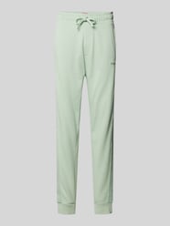 Regular Fit Sweatpants mit Label-Stitching von HUGO Grün - 30