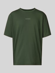 T-Shirt mit Label-Print und Rundhalsausschnitt von BOSS Green - 48