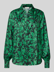 Regular fit blouse met platte kraag van Liu Jo White Groen - 34