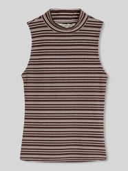 Slim Fit Blusentop aus Viskose-Mix von Tom Tailor Denim - 30