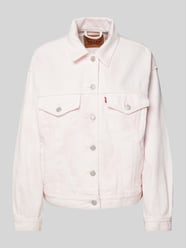 Jeansjacke mit Brusttaschen von Levi's® Rosa - 25
