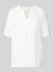 Regular fit blouseshirt van puur katoen van Milano Italy - 20