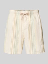 Loose fit korte strandbroek van puur katoen van Tommy Jeans Beige - 21