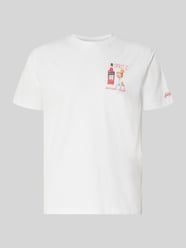 Koszulka T-shirt z przeszyciami model 'PORTOFINO' od MC2 Saint Barth - 5