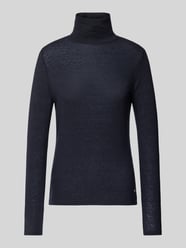 Longsleeve mit Stehkragen von Windsor Blau - 31