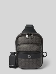 torba na ramię z wzór z logo model 'QUANTIC_M_MONOSTRAP' od HUGO - 26