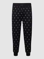 Sweatpants mit Label-Print Modell 'LIQUID' von Polo Ralph Lauren Underwear Schwarz - 32