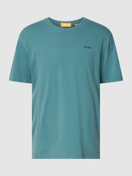 T-Shirt mit Label-Stitching von Superdry Blau / Türkis - 40