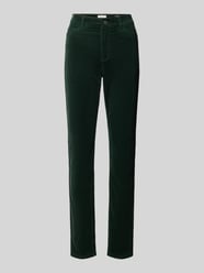 Slim Fit Stoffhose aus elastischem Baumwoll-Mix von Christian Berg Woman - 10