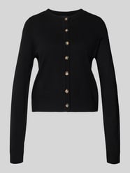 Kurtka z dzianiny o kroju regular fit z mieszanki wiskozy model ‘SABA’ od Vero Moda - 45