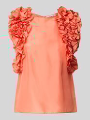 Regular fit blouseshirt met ruches, model 'Honour' van Essentiel Antwerp - 16