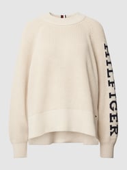 Sweter z dzianiny z nadrukiem z logo model ‘PLACED’ od Tommy Hilfiger - 42