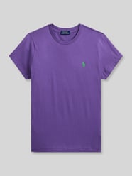 męski t-shirt o kroju regular fit z czystej bawełny od Polo Ralph Lauren - 9