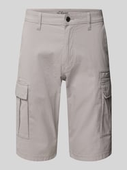 Relaxed Fit Cargo-Bermudas aus Baumwoll-Elasthan-Mix von s.Oliver BLACK LABEL - 31