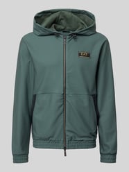 Regular fit sweatjack met logopatch van EA7 Emporio Armani - 43