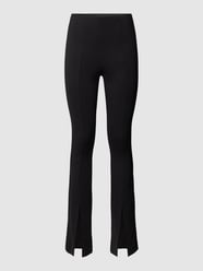 Flared Cut Leggings mit elastischem Bund von s.Oliver RED LABEL Schwarz - 38