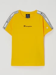 T-shirt met logostrepen  van CHAMPION Geel - 38