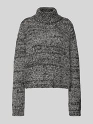 Strickpullover mit Rollkragen Modell 'NANNA' von Noisy May Grau - 6