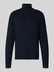 Gebreide pullover in riblook met col van Lindbergh - 30