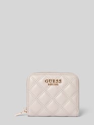 Portemonnaie mit Label-Detail Modell 'GIULLY' von Guess - 5