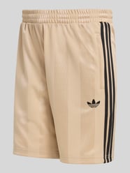 Regular Fit Trainingsshorts mit Logo-Stitching von adidas Originals Beige - 5